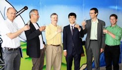 Prüfling und Prüfungskomitee: PD Dr. Johannes Schneider, Prof. Thorsten Hoffmann, Prof. Meinrat O. Andreae, Dr. Manabu Shiraiwa, PD Dr. Ulrich Pöschl, PD Dr. Mark Lawrence